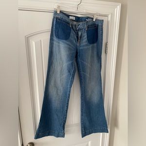 Size 29  Boyfriend Flare Vintage Inspired Gap Jeans